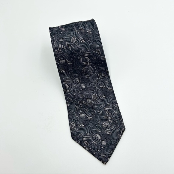 Vintage  Bruno de Angelis Pure Silk Neck Tie - Picture 1 of 5